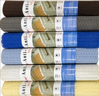 Antirutschmatte unifarben 30x150 cm 6ass