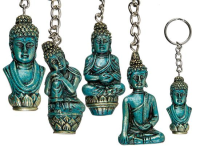 Schl&amp;#252;sselanh&amp;#228;nger Thai Buddha Metall 6.5cm 4ass 72 Stk im Display