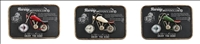 Uhr Motorrad 3ass 45x30x7cm