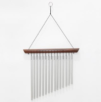 Windspiel Holz/Metall 44cm BALI