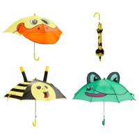 Regenschirm Kinder 3 Tiere ass