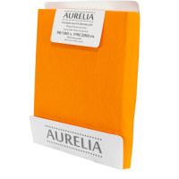 AURELIA Fixleintuch-Jersey 90x200 Orange