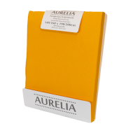 AURELIA Fixleintuch-Jersey 160x200 Yellow/Curry