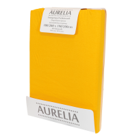 AURELIA Fixleintuch-Jersey 180x200 Yellow/Curry