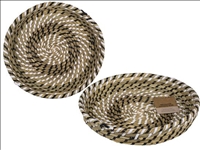 Korb Schale 30x5cm Seegras