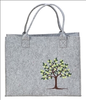 Tasche Filz mit Lebensbaum 28x35x14cm