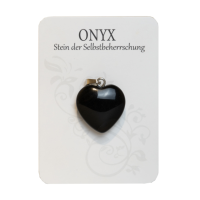 Naturedelstein Anh&amp;#228;nger Onyx 2.2cm