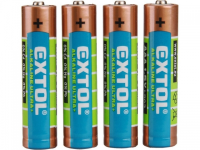 Batterien Alkaline 1.5 V AAA LR03 4Stck. Extol Light Preis