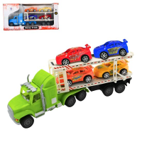 Auto Transporter mit 4 Autos 2ass 31cm