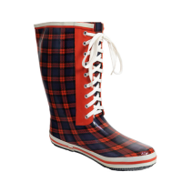 Gummistiefel Karo Rot Gr&amp;#246;sse 41