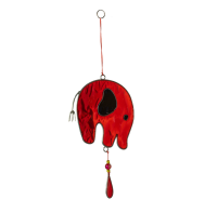 Suncatcher Elefant rot 9.5x25cm