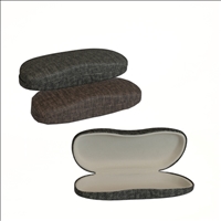Brillenetui 16x6.7x3.9cm braun schwarz 2ass