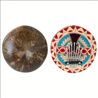 Instrument Karimba 14cm bemalt Kokosnuss, BALI