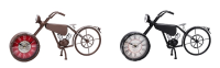 Uhr Motorrad 2ass 50x9x26cm Metall