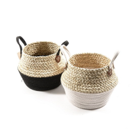 Korb rund mit Griffen ass 34x24cm