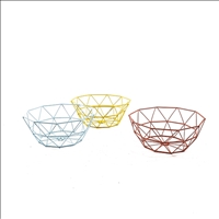 Korb rund 3ass 24x9.5 Metall