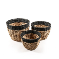 Korb rund 3er Set  39x30cm/34x25cm/30x20cm