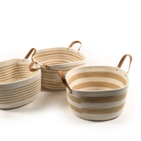 Korb rund 3 Designs ass 38x18cm