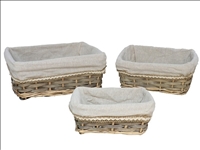 Korb 3er Set 22x29x12cm