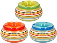 Aschenbecher 3ass 11cm Keramik