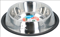 Hundenapf 500ml 21x21x4.2cm Edelstahl