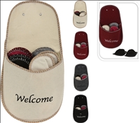 Pantoffeln 4er Set 4 Farben ass. Filz