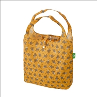 Einkaufstasche ECO CHIC faltbar Affen Gelb 56x38x10cm Kunststoff 100% recycelt