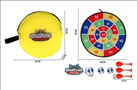 Dartspiel 7tlg faltbare Dartscheibe 58cm