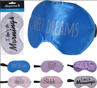 Schlafmaske mit Spruch 6ass